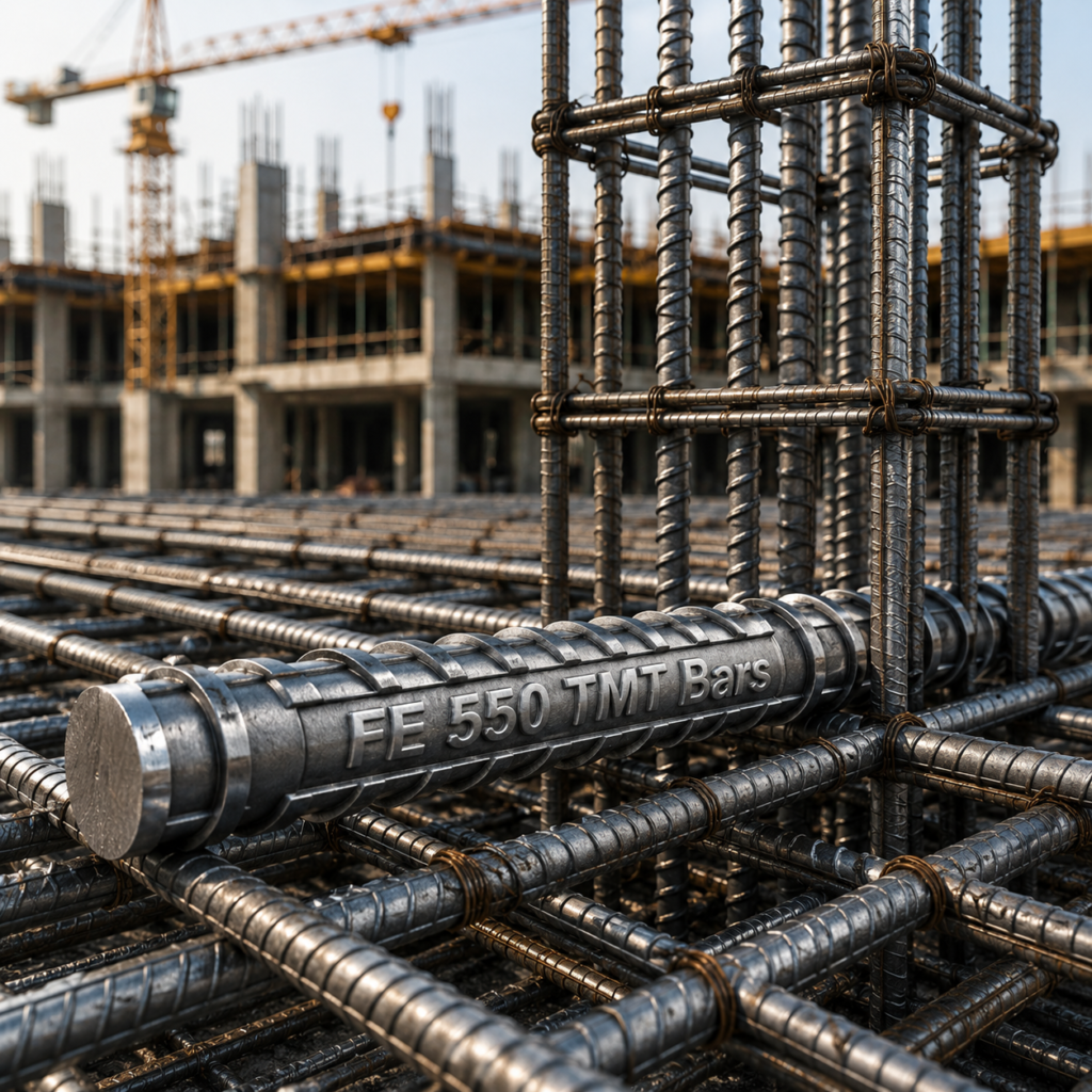 Bhrata FE 550 TMT Bar