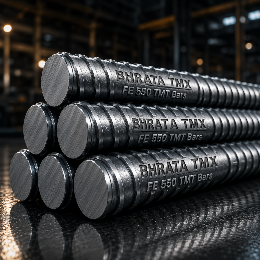 Bhrata TMX FE 550 TMT Bars