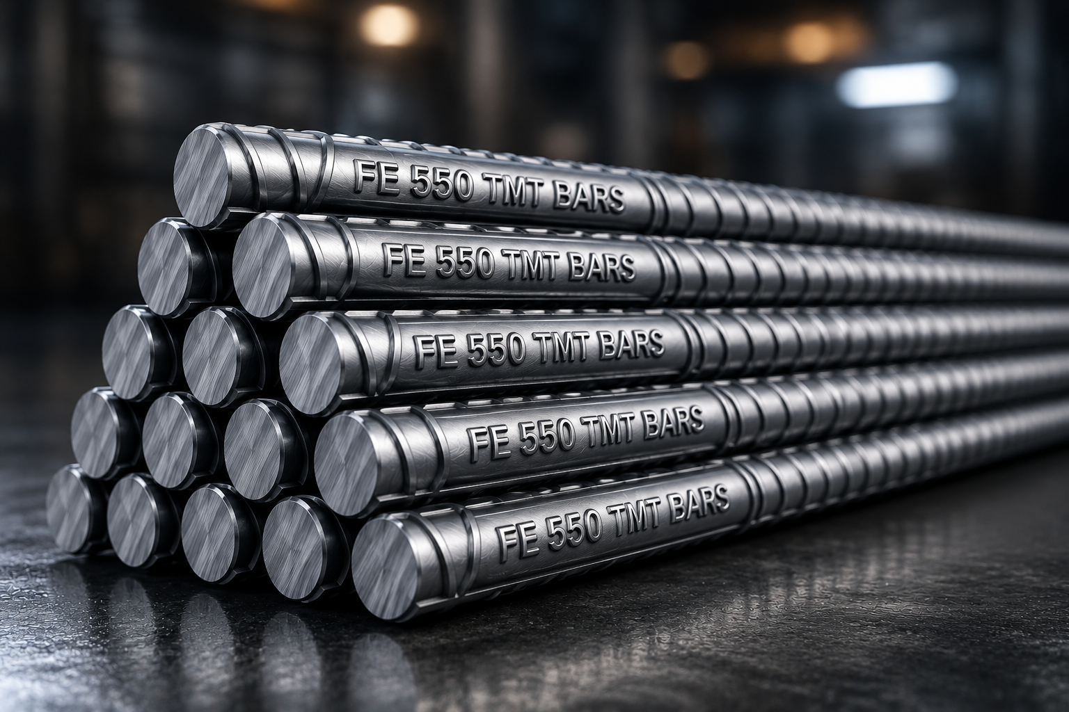 FE 550 TMT Bars