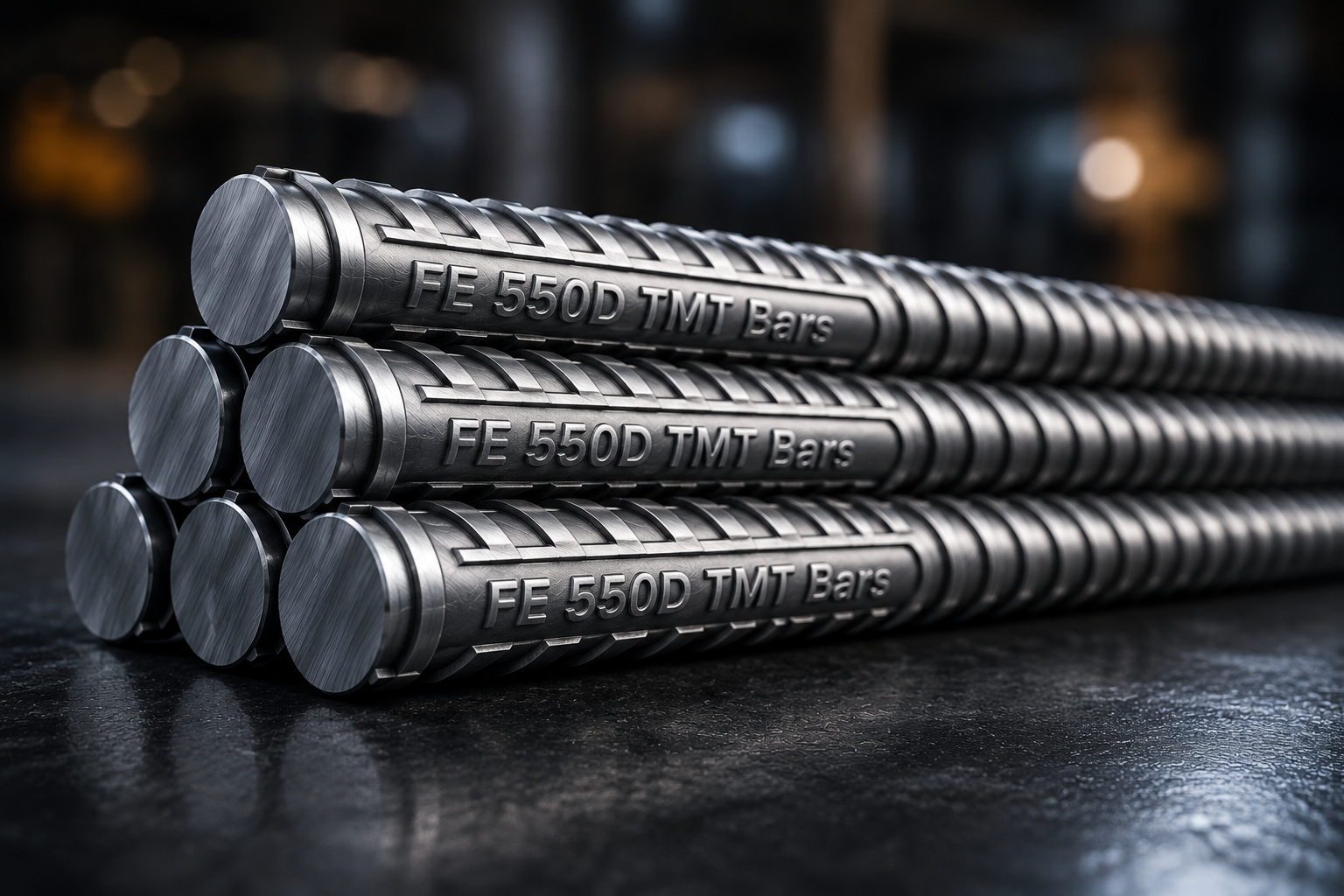 FE 550D TMT Bars