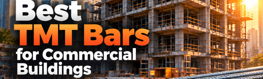 Best TMT Bars for Commercial Buildings