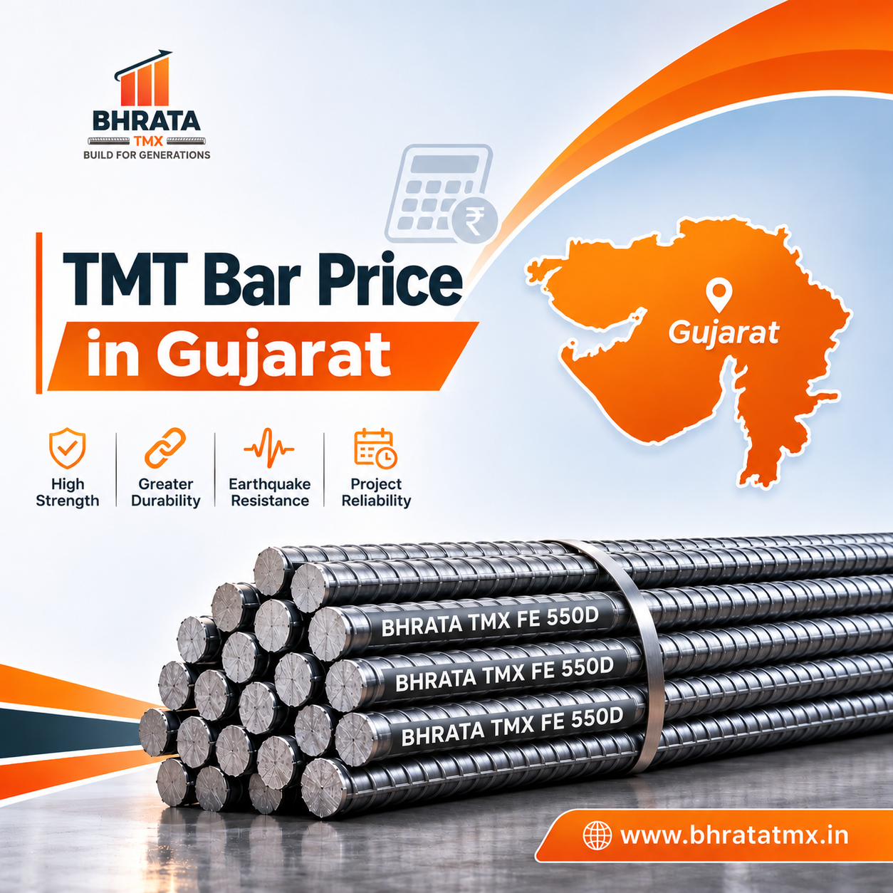TMT Bar Price in Gujarat